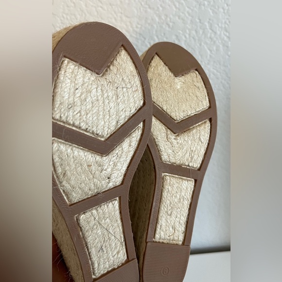 Adalyn Espadrille Wedge Sandals- Blue - Picture 5 of 5